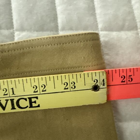 Vintage DV DONNA VINCI JEANS Skirt Womens 24 Tan Maxi Flare Stretch Retro Y2K - Picture 7 of 9